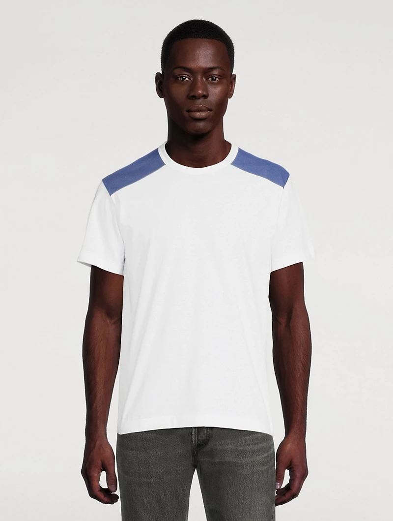 Cotton Colourblock T-Shirt