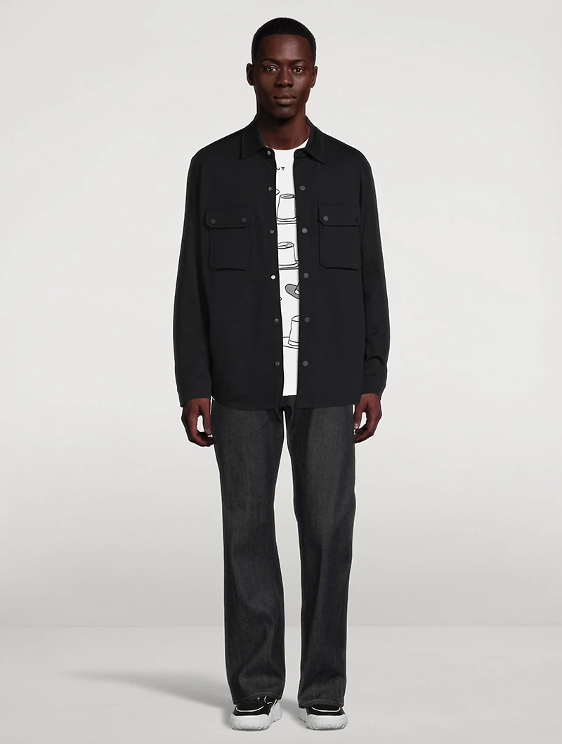 Cotton T-Shirt Hat Print