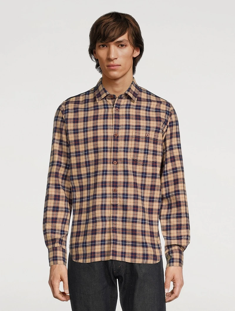 eYe Flannel Shirt Checked Print