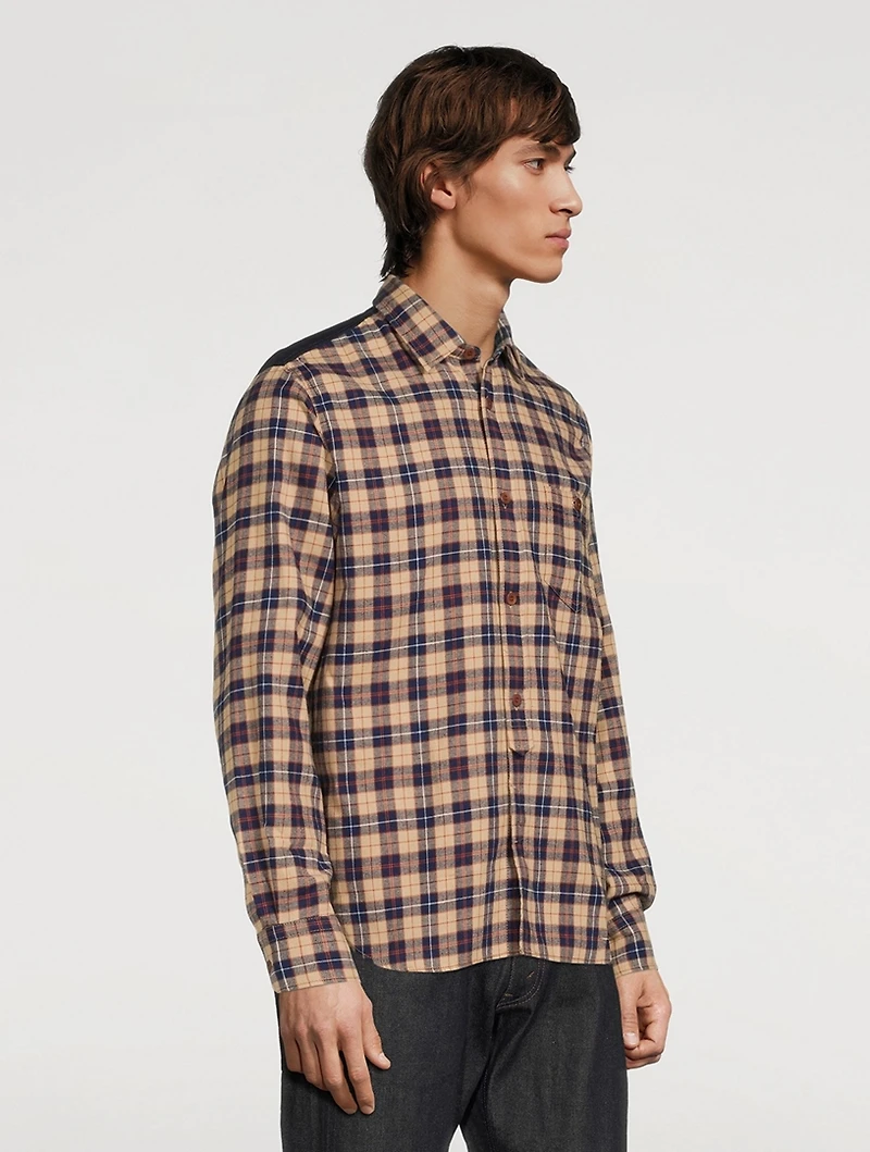 eYe Flannel Shirt Checked Print