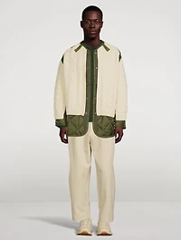 Quilted Knit Jacket
