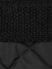 Fair Isle Zip Parka With Hood