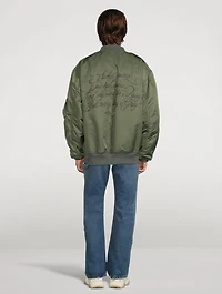 Carhartt Blouson Jacket With Back Script