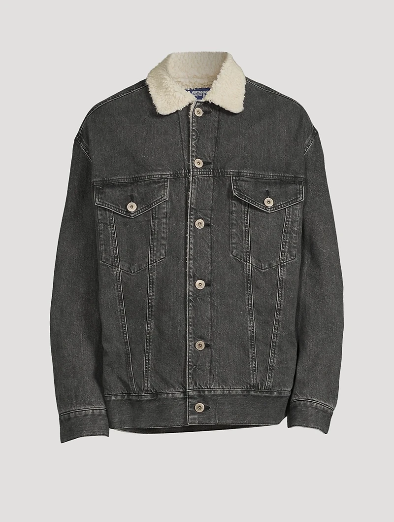 Carhartt Denim Jacket With Back Script