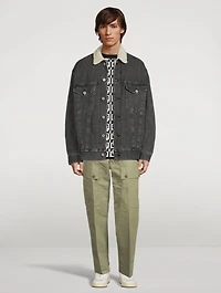 Carhartt Denim Jacket With Back Script