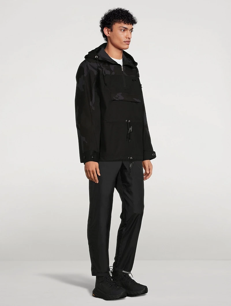 Cotton Anorak Jacket With Hood