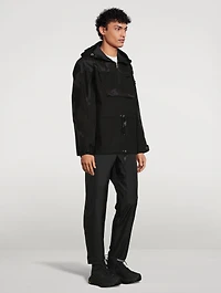 Cotton Anorak Jacket With Hood