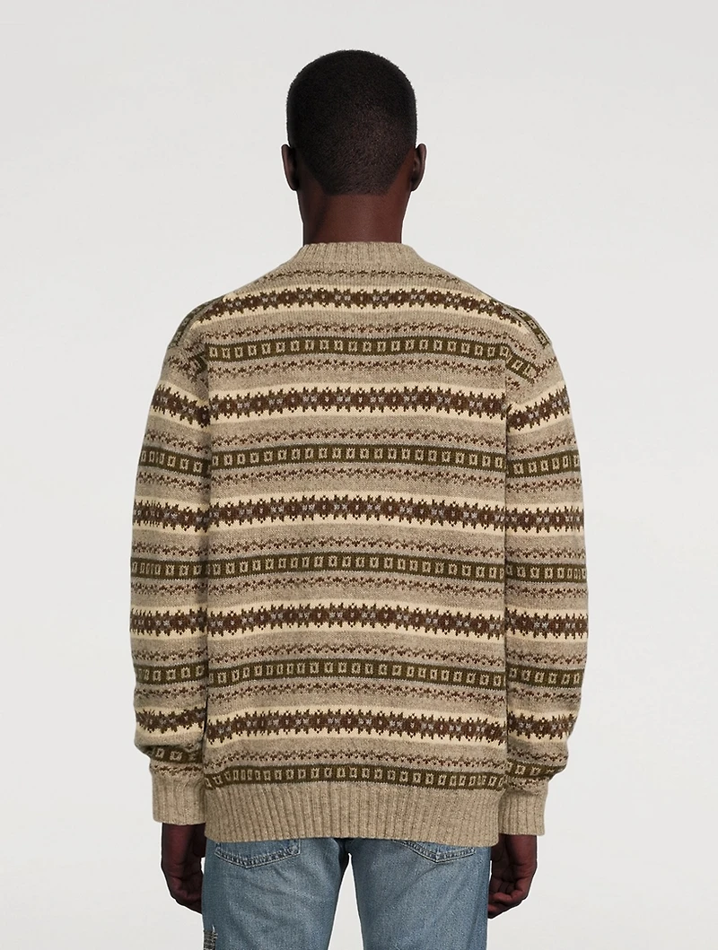 Wool Fair Isle Sweater