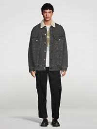 Cotton-Blend Straight-Leg Cargo Pants