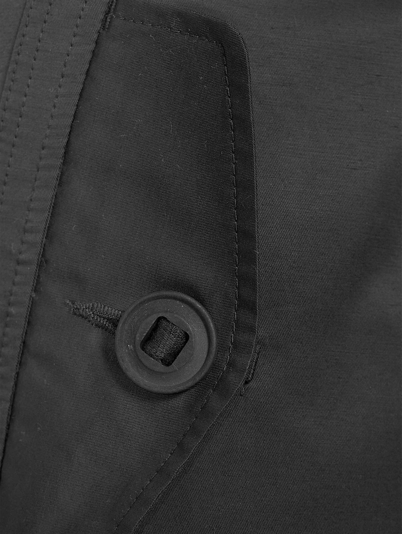 Cotton-Blend Straight-Leg Cargo Pants