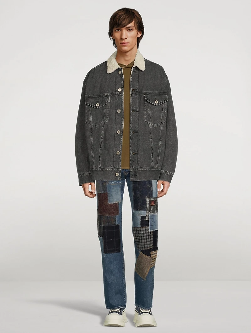 Cotton And Wool Long-Sleeve T-Shirt With Hood