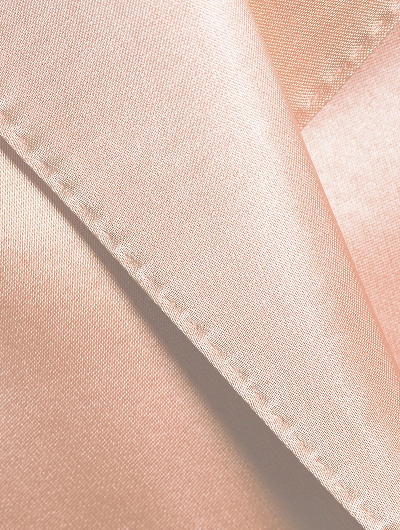 Satin Double-Breasted Jacket