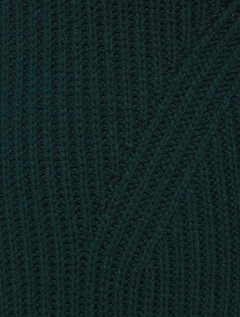 Off-The-Shoulder Wool And Cashmere Knit Dress