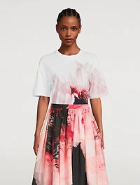 T-Shirt Paper Flower Print