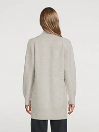 Raglan-Sleeve Cashmere Cardigan