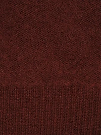 Boiled Cashmere-Funnel Neck Sweater