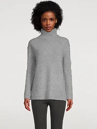 Donegal Cashmere Turtleneck Sweater