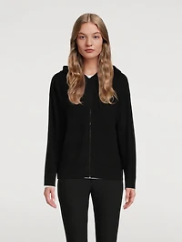 Cashmere Zip-Up Hoodie