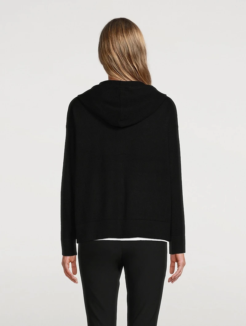Cashmere Zip-Up Hoodie
