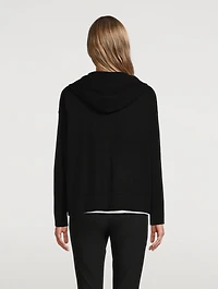 Cashmere Zip-Up Hoodie
