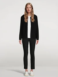 Cashmere Zip-Up Hoodie