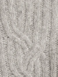 Mirrored Cable-Knit Sweater