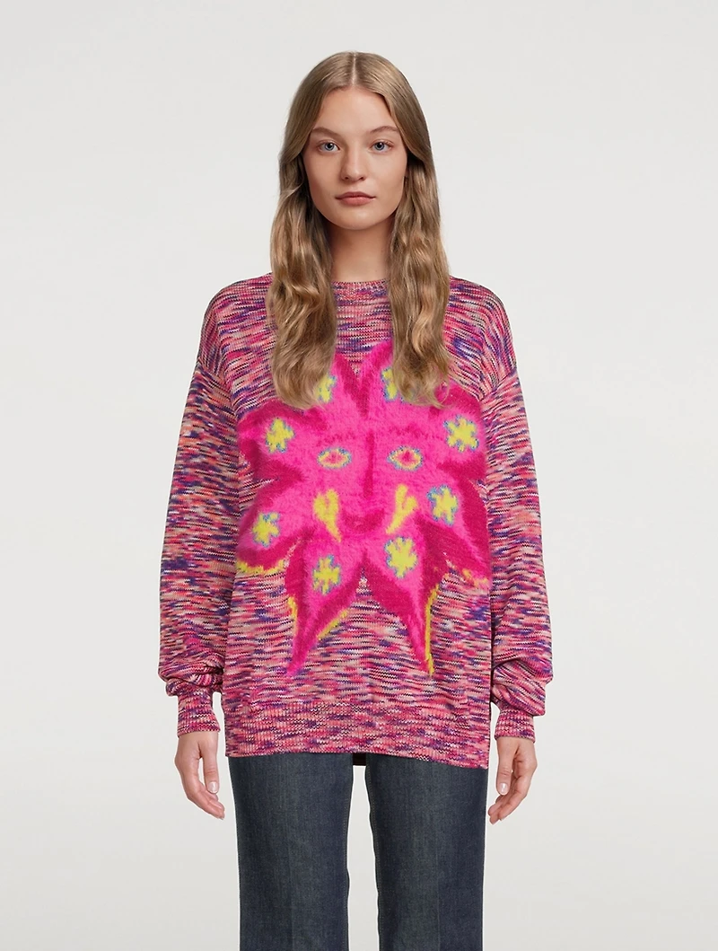 Myfawnwy Cotton-Blend Sweater