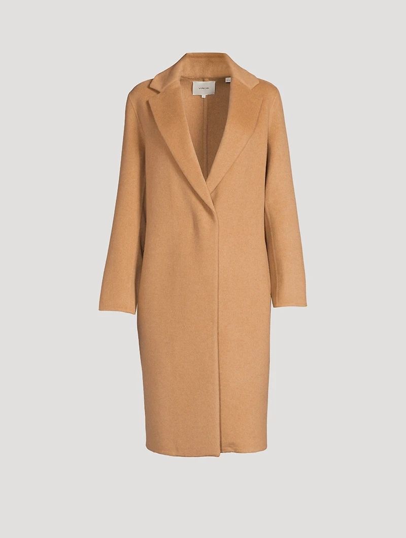 Classic Wool-Blend Coat