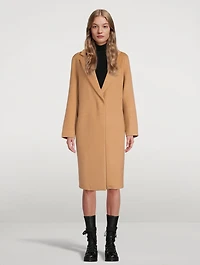 Classic Wool-Blend Coat