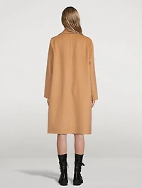 Classic Wool-Blend Coat
