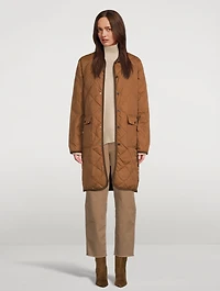 Long Nylon Down Coat