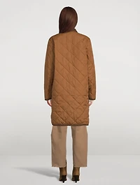 Long Nylon Down Coat