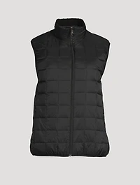 Reversible Down And Faux Shearling Vest