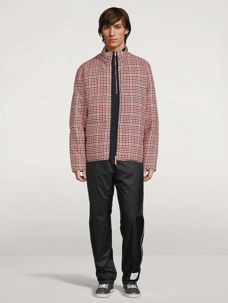 Hunting Tweed Zip Down Jacket Gunclub Overcheck