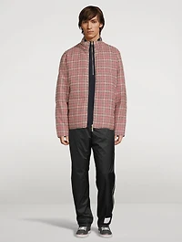 Hunting Tweed Zip Down Jacket Gunclub Overcheck
