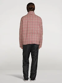 Hunting Tweed Zip Down Jacket Gunclub Overcheck