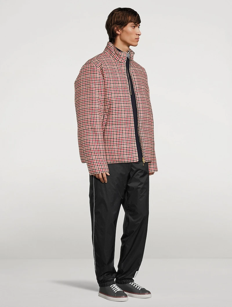 Hunting Tweed Zip Down Jacket Gunclub Overcheck