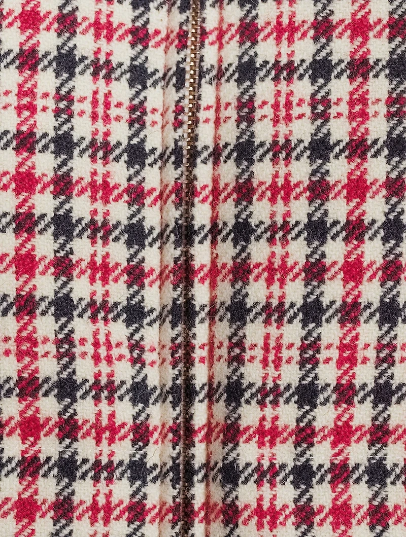 Hunting Tweed Zip Down Jacket Gunclub Overcheck