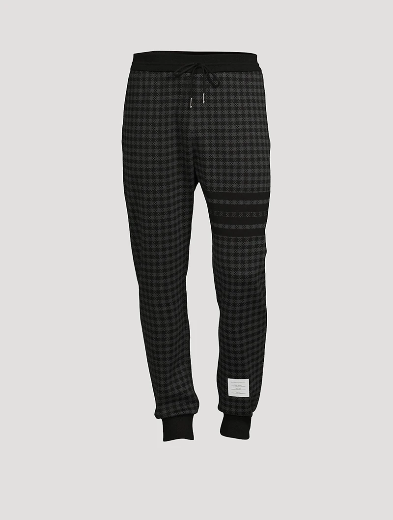 Cotton Jacquard Sweatpants