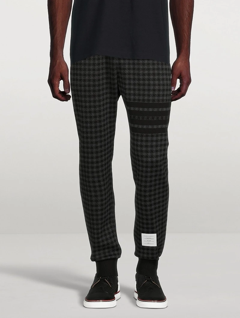 Cotton Jacquard Sweatpants