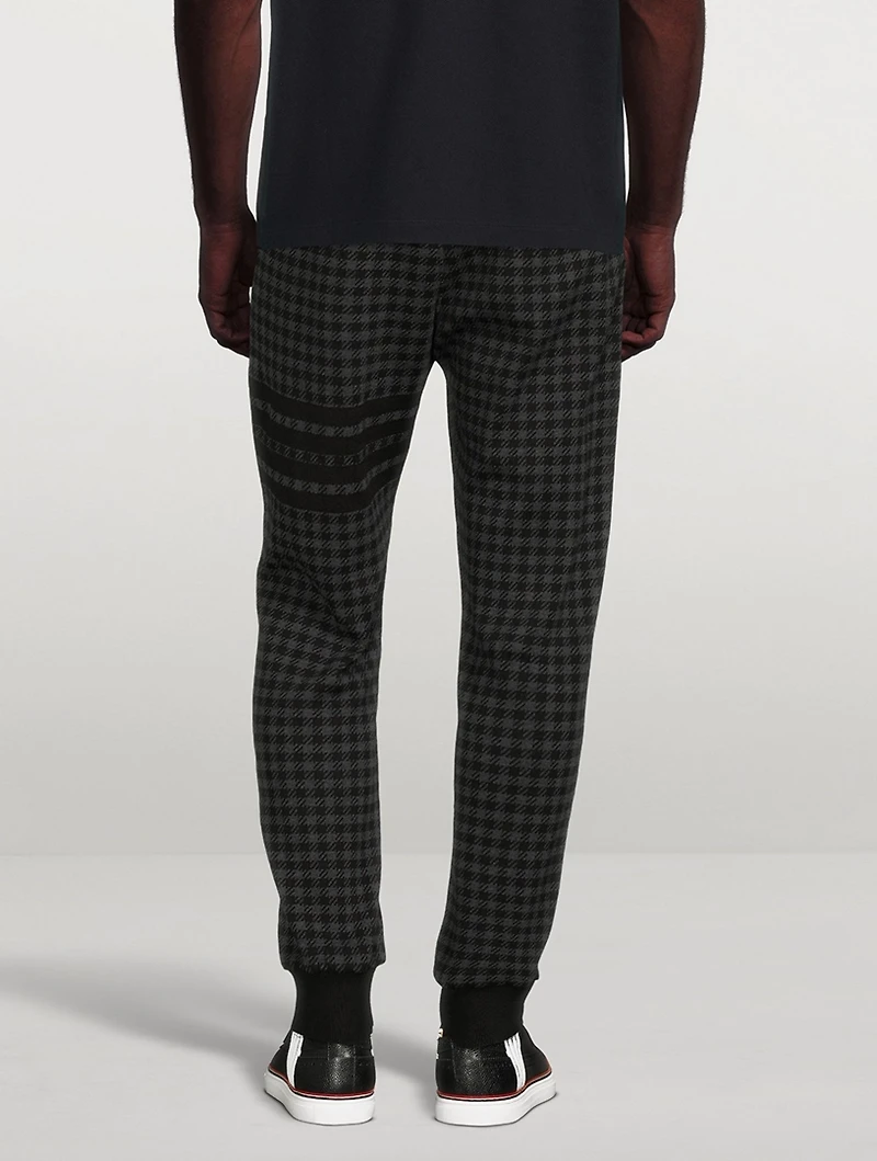 Cotton Jacquard Sweatpants