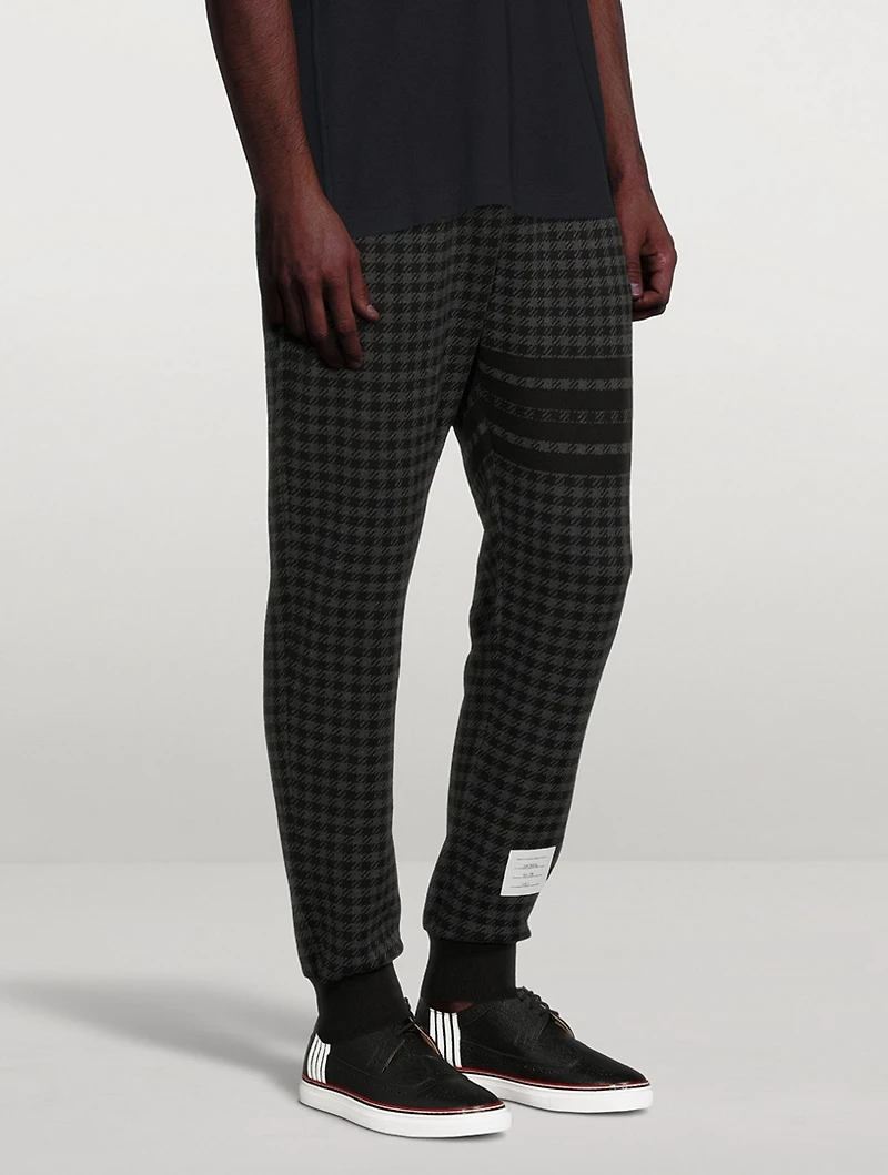 Cotton Jacquard Sweatpants