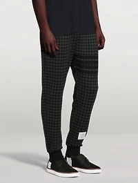 Cotton Jacquard Sweatpants