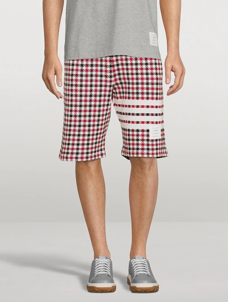 Cotton Jacquard Sweat Shorts
