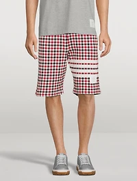 Cotton Jacquard Sweat Shorts