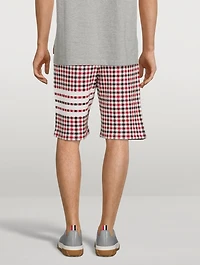 Cotton Jacquard Sweat Shorts