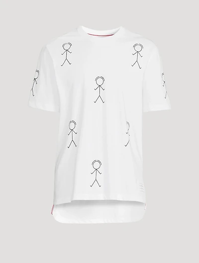 Cotton T-Shirt Mr. Thom Icon Print