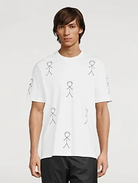 Cotton T-Shirt Mr. Thom Icon Print