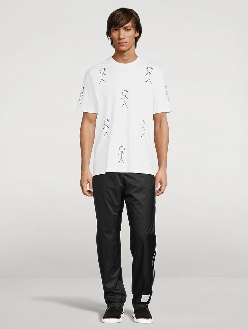 Cotton T-Shirt Mr. Thom Icon Print