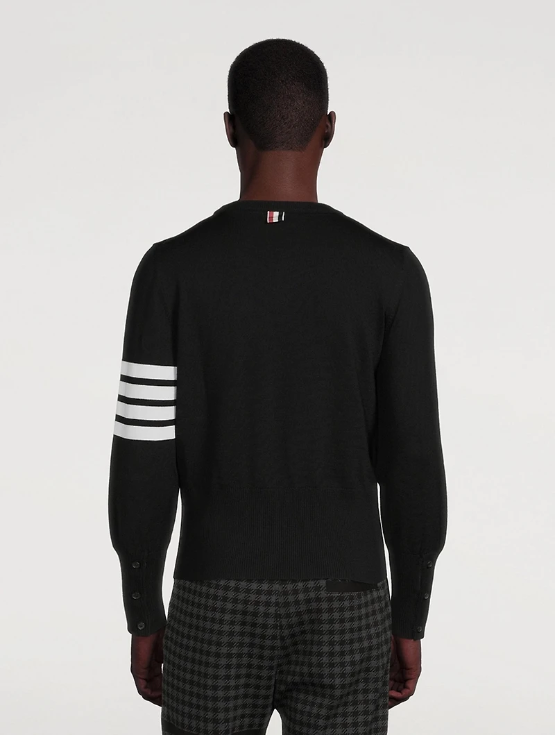 Mr. Thom Icon Intarsia Wool Sweater